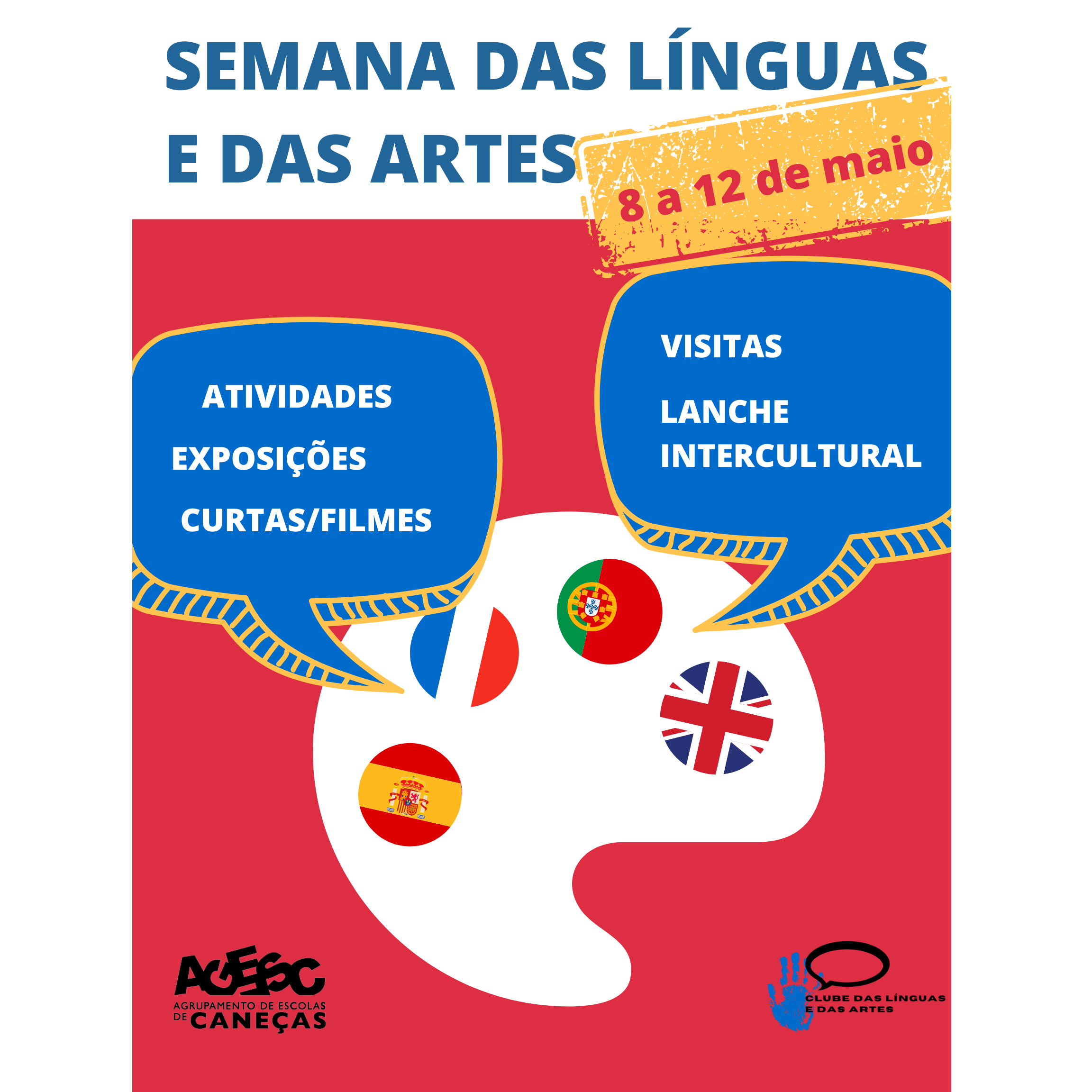 Cartaz semana linguas artes 2